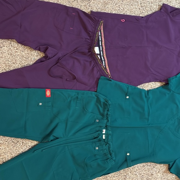 Bundle of scrubs, green, purple, dickies, heartsoul - Picture 2 of 3